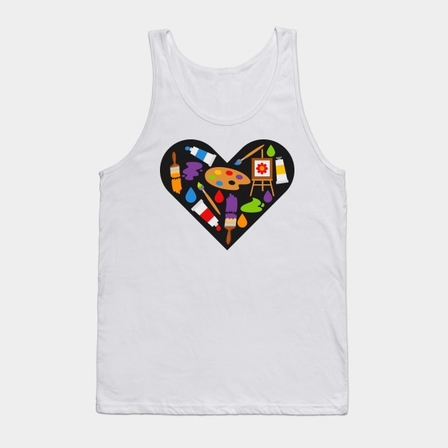 Art Lover Tank Top by TinPis